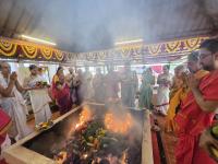 Sharadiya Navaratri Utsava 2025 - Day 9 at Karla (30 Sep 2025) Smt Sanjana Hervatte Bantwal and Shri Soham Honnavar